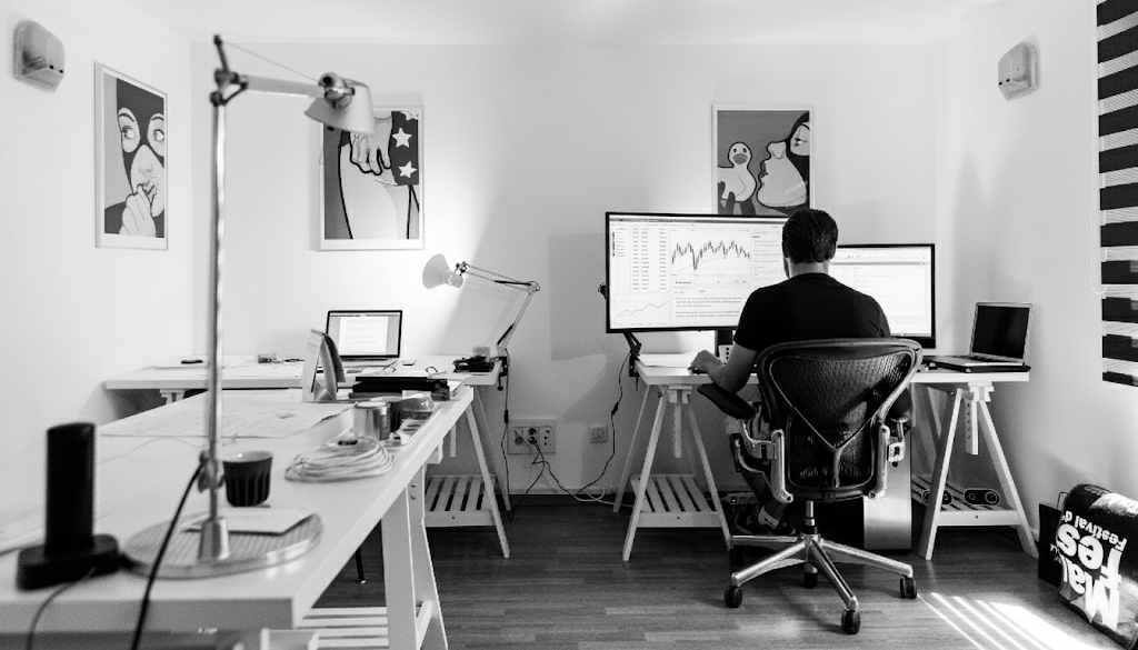 Trader Dewey Trading Desk